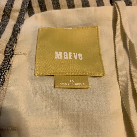 Anthropologie Maeve Changing Stripes Pocket Dress - Picture 7 of 9